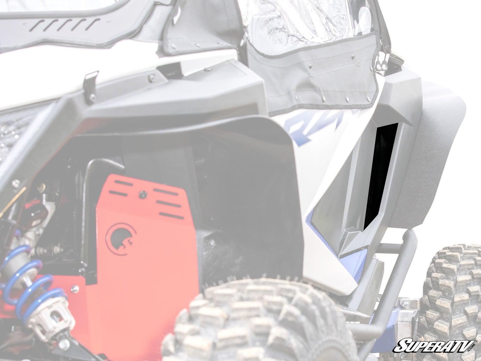 SuperATV Rear Fender Well Mud Guards